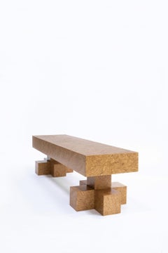 Panca Mobili Sintetici, in compensato impiallacciato, di David David per Medulum