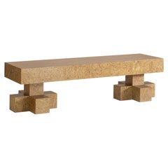 Bench Sitting Cara\Davide Medulum Pre-Composite Veneered Plywood