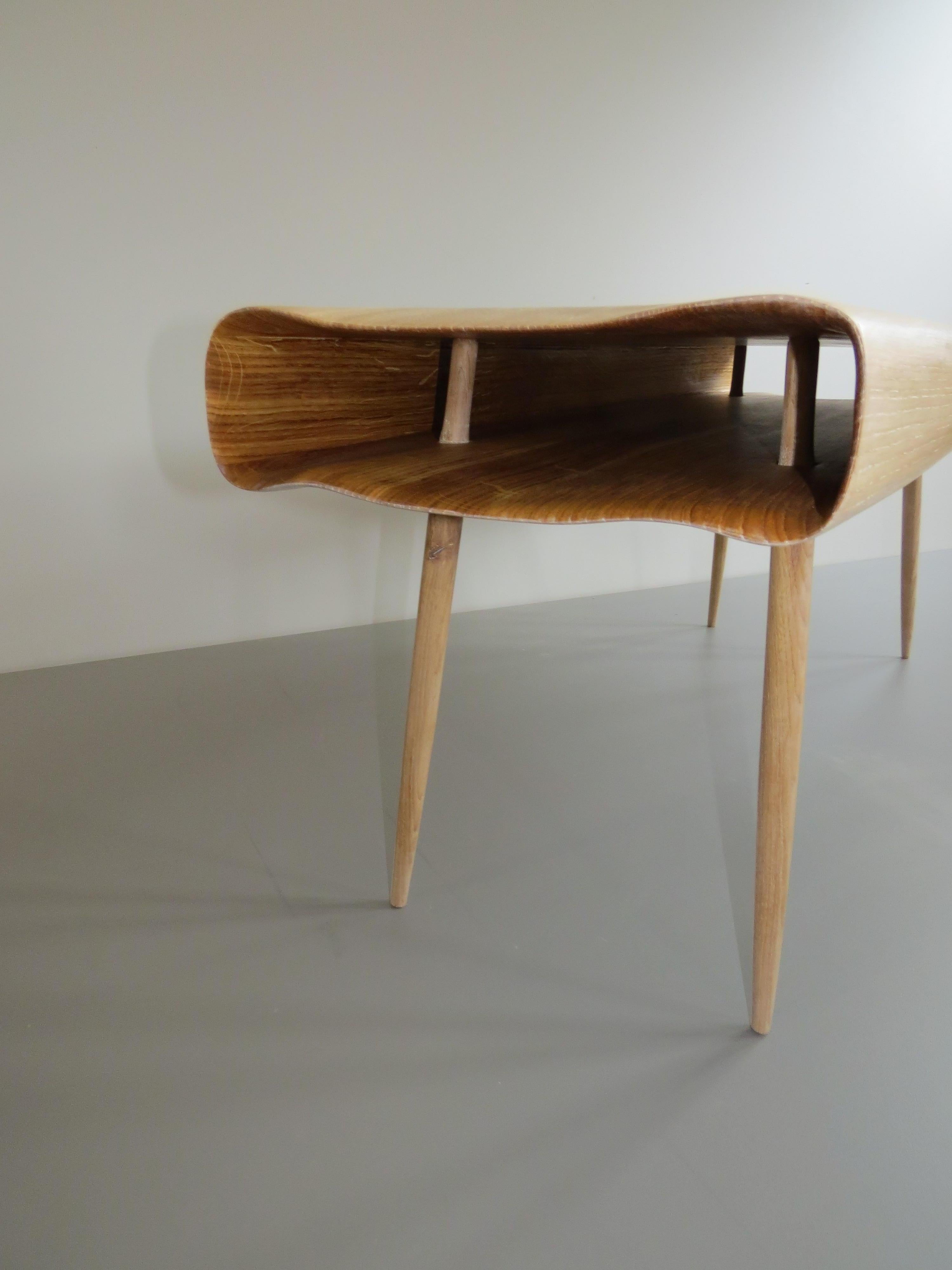 Bench, solid wood, handmade, organic modern, made in Germany, made to measur  In New Condition For Sale In Dietmannsried, Bavaria