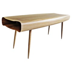 Bench, solid wood, handmade, organic modern, made in Germany, made to measur 