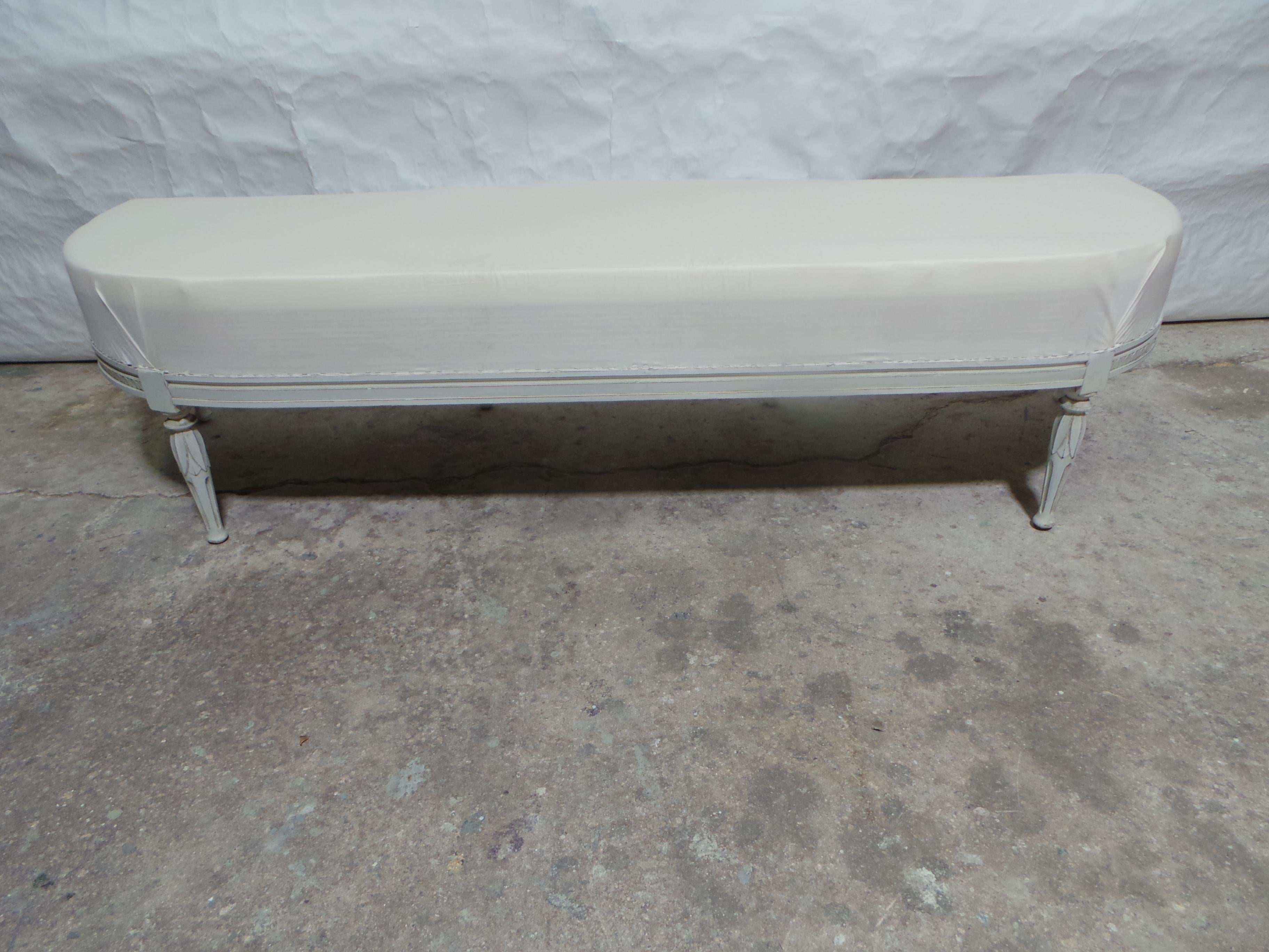 Banc suédois de style gustavien en vente 1