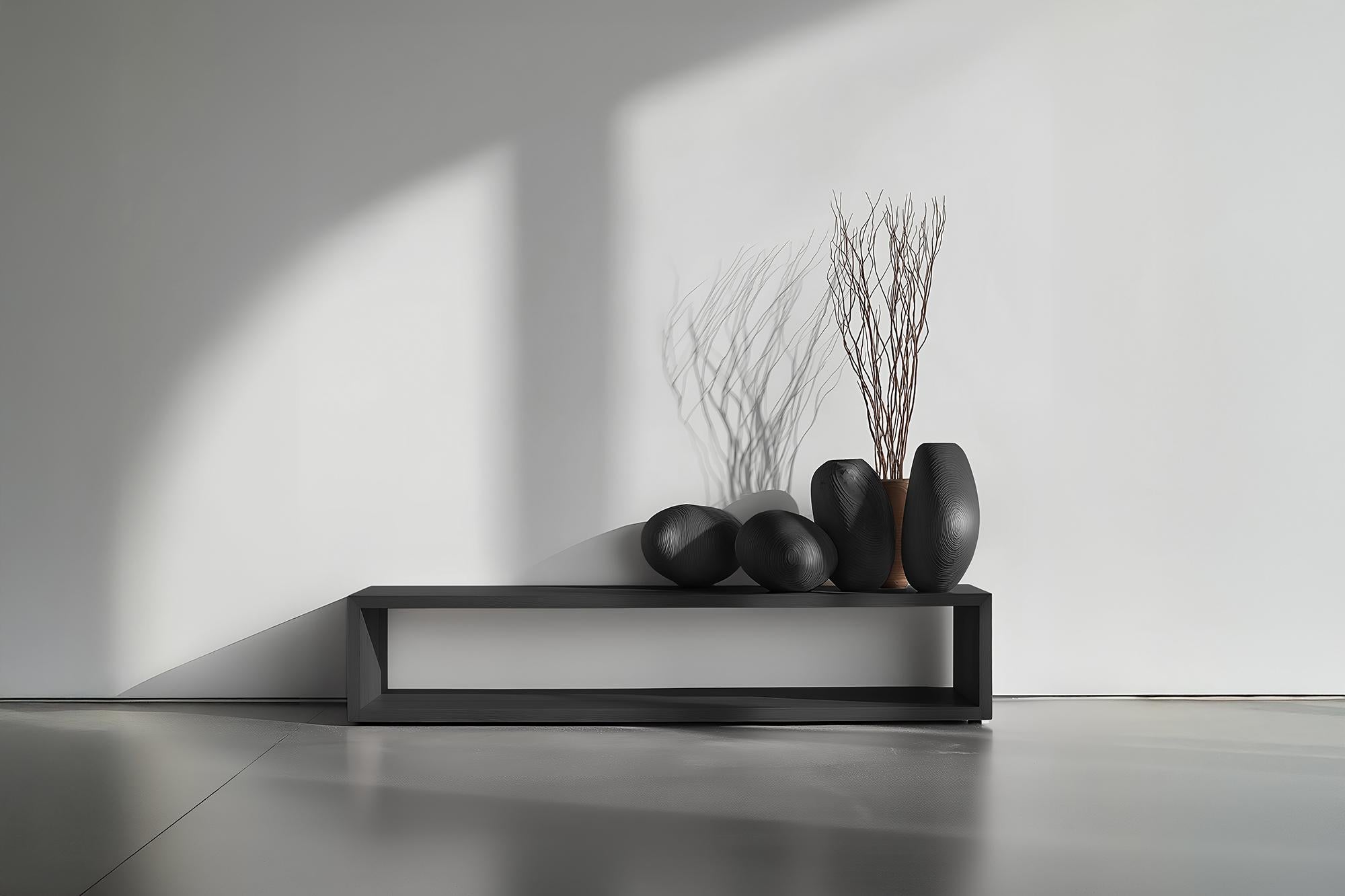 Bank Tisch Sereno No39, Minimalistisches Holzdesign von Joel Escalona im Zustand „Neu“ im Angebot in Ciudad de México, CDMX