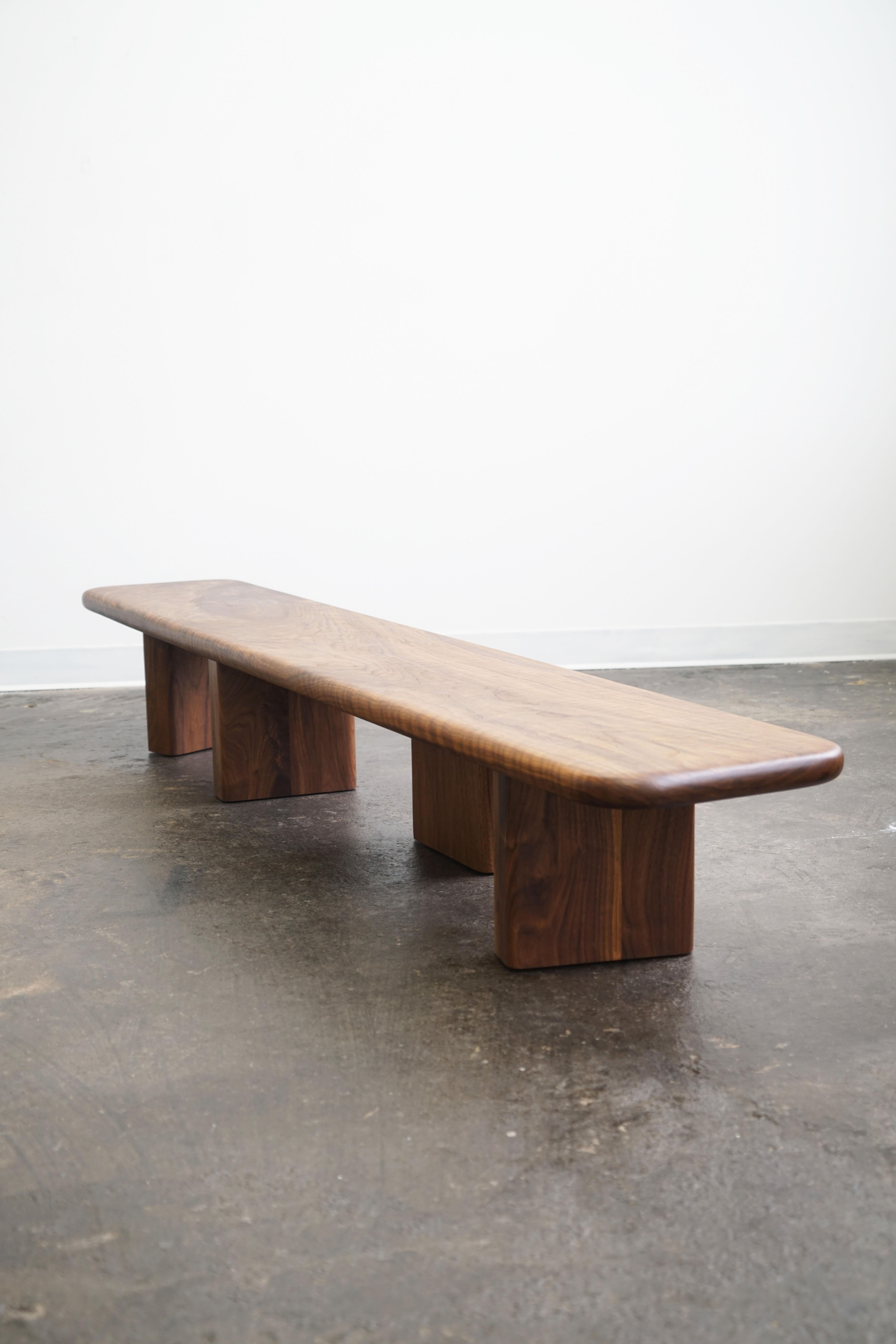 Legno massiccio Panchina moderna 