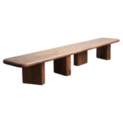 "Bench Too" Modern Bench by Last Workshop, Walnut