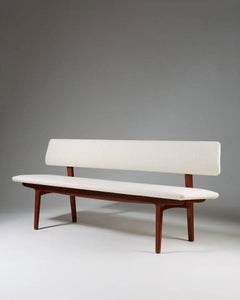Banc avec dossier Conçu par Ejnar Larsen & Axel Bender Madsen:: 1957
