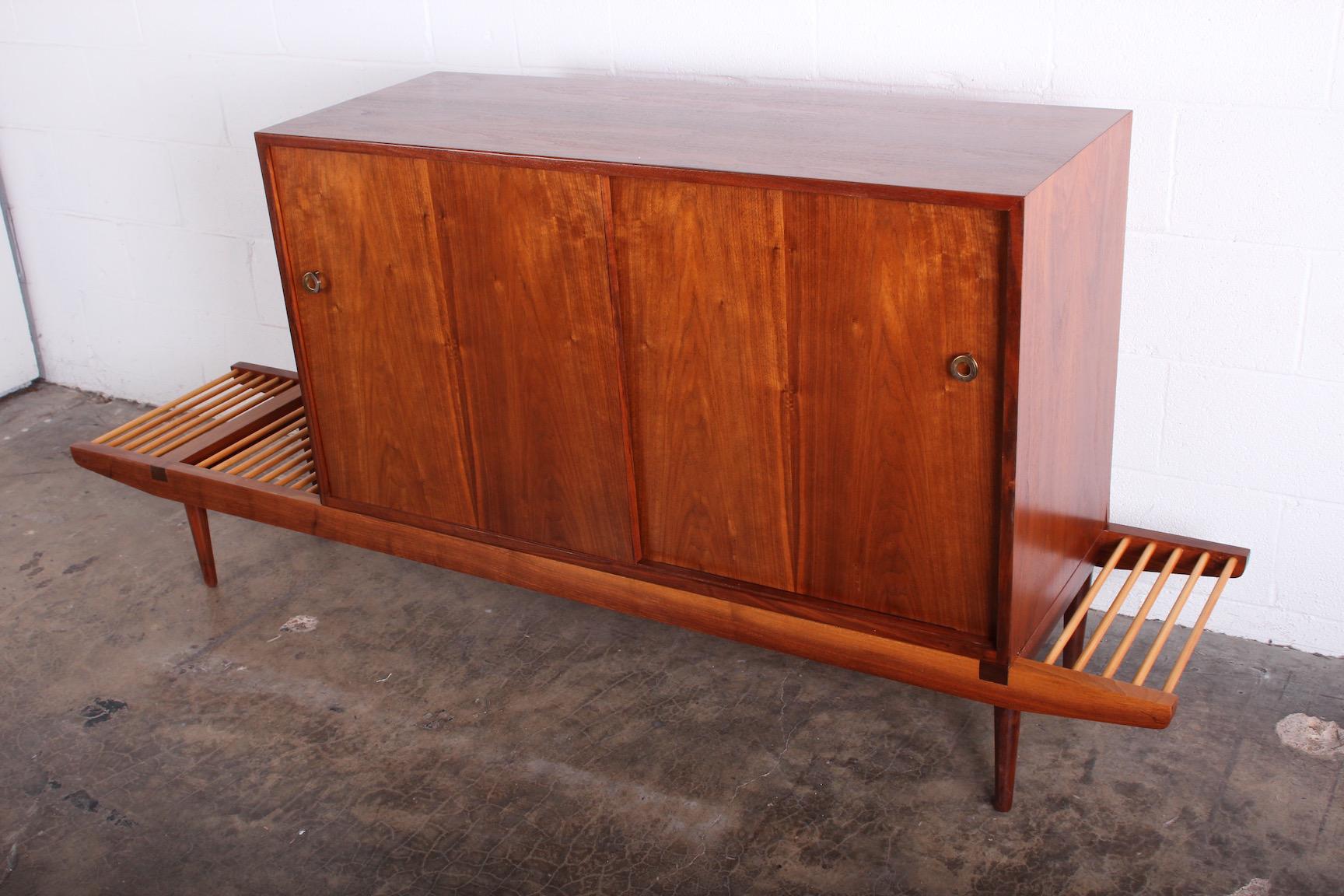 Bench with Cabinet by Glenn of California 1