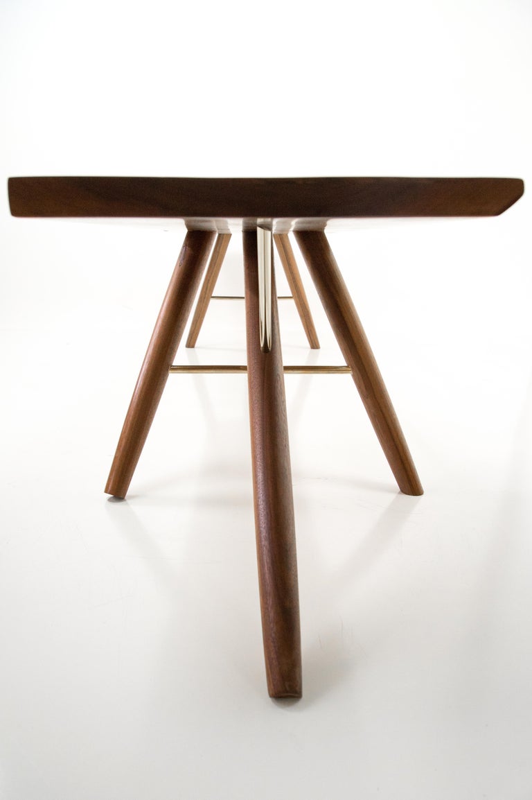 Bench with Inlays and Exquisite Detailing, Poet's Bench by Birnam Wood