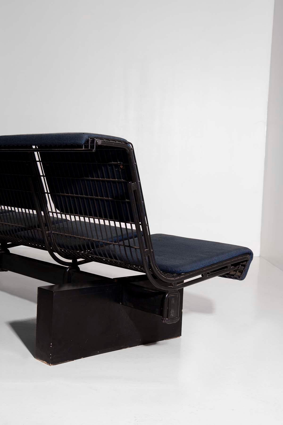 Cotton Bench with Seats by Osvaldo Borsani for Tecno For Sale