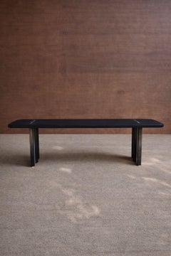 Bench With Silver Lining by Spero Furniture