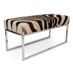 Bench - Zebra Hide