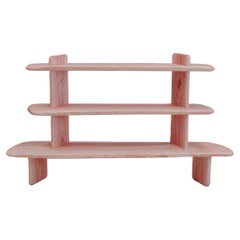 Benchary Solid European Ash Mid-Height Bookcase by Marco Calhau