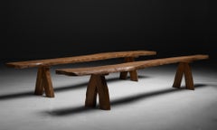 Bancs de Charles Flandre, France vers 1965