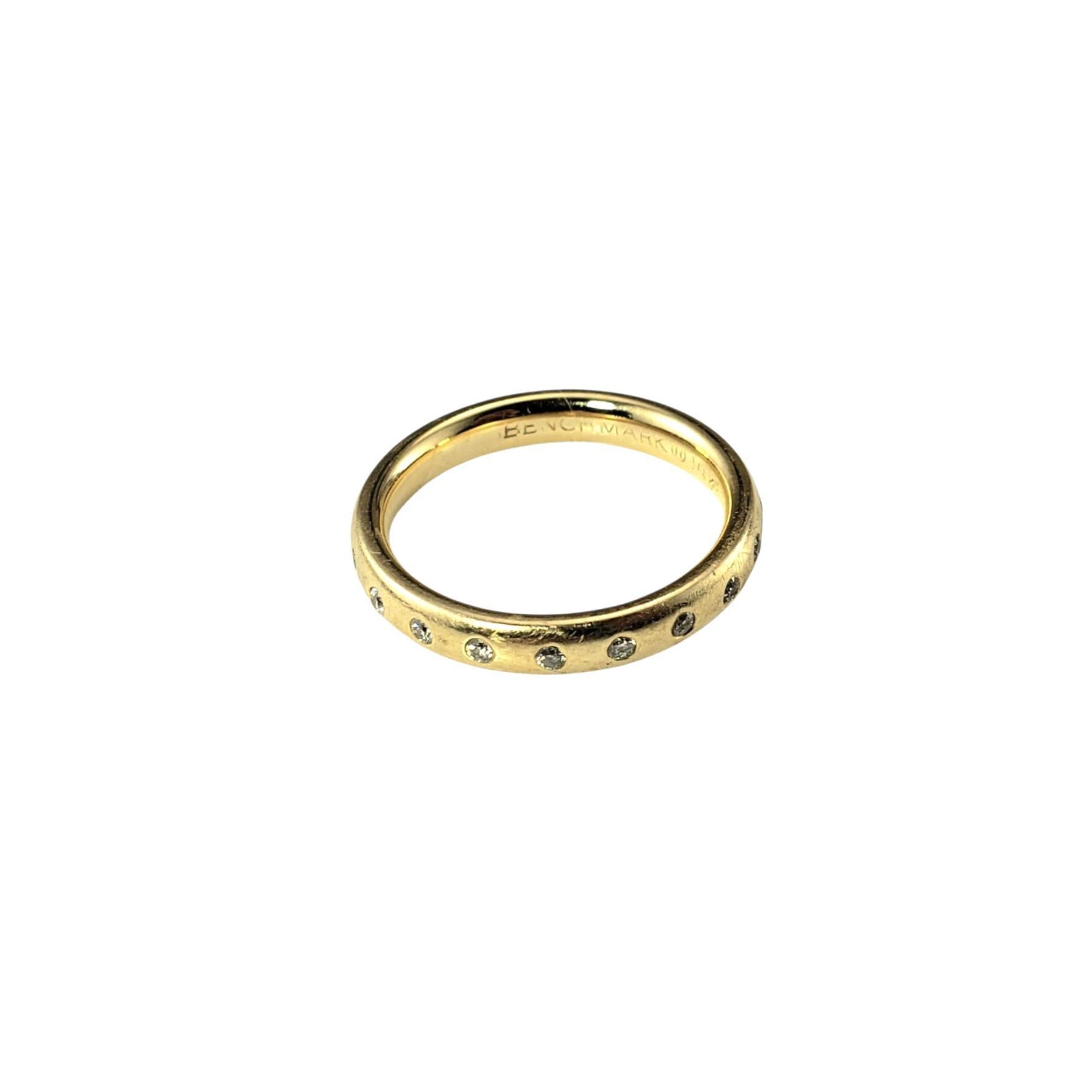 Benchmark Bague en or jaune 14K avec diamant Taille 4 #23017 Bon état - En vente à Washington Depot, CT