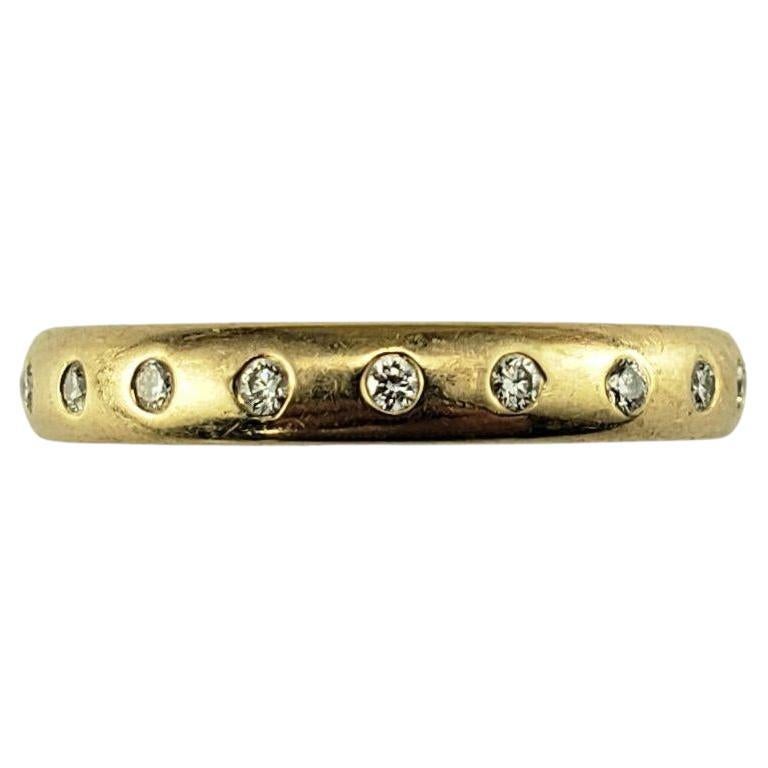 Benchmark Bague en or jaune 14K avec diamant Taille 4 #23017 en vente