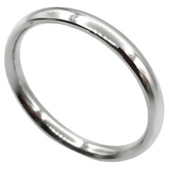 Used Benchmark 3mm, size 10 Solid Platinum 950 Plain Wedding Band Ring Comfort Fit