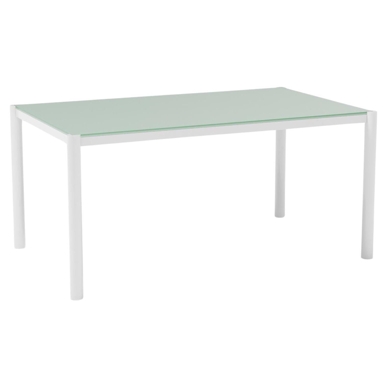 Bend Goods 60" Get Together Dining Table in White For Sale