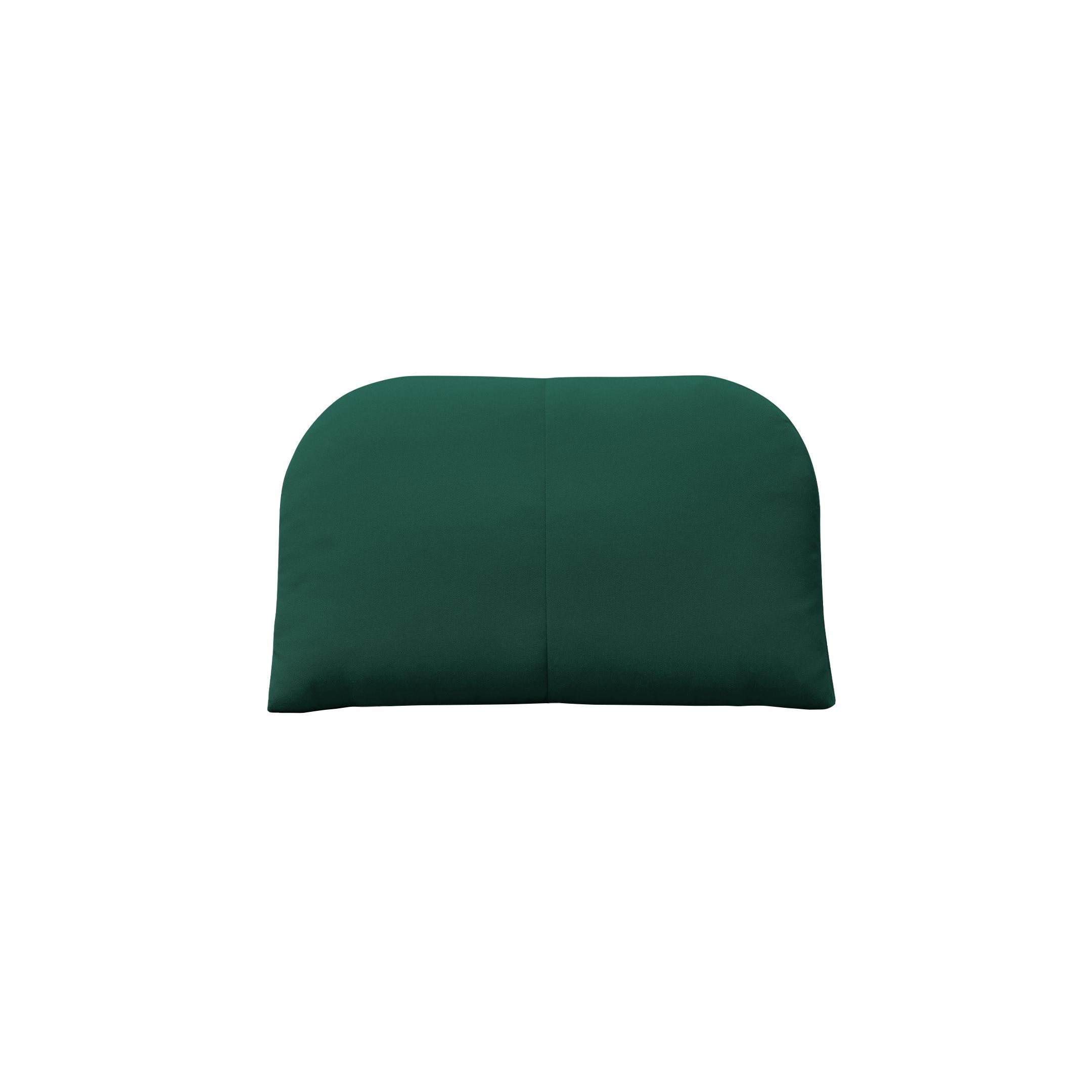Tissage Bend Goods - Arc Throw Pillow in Navy Blue Sunbrella en vente