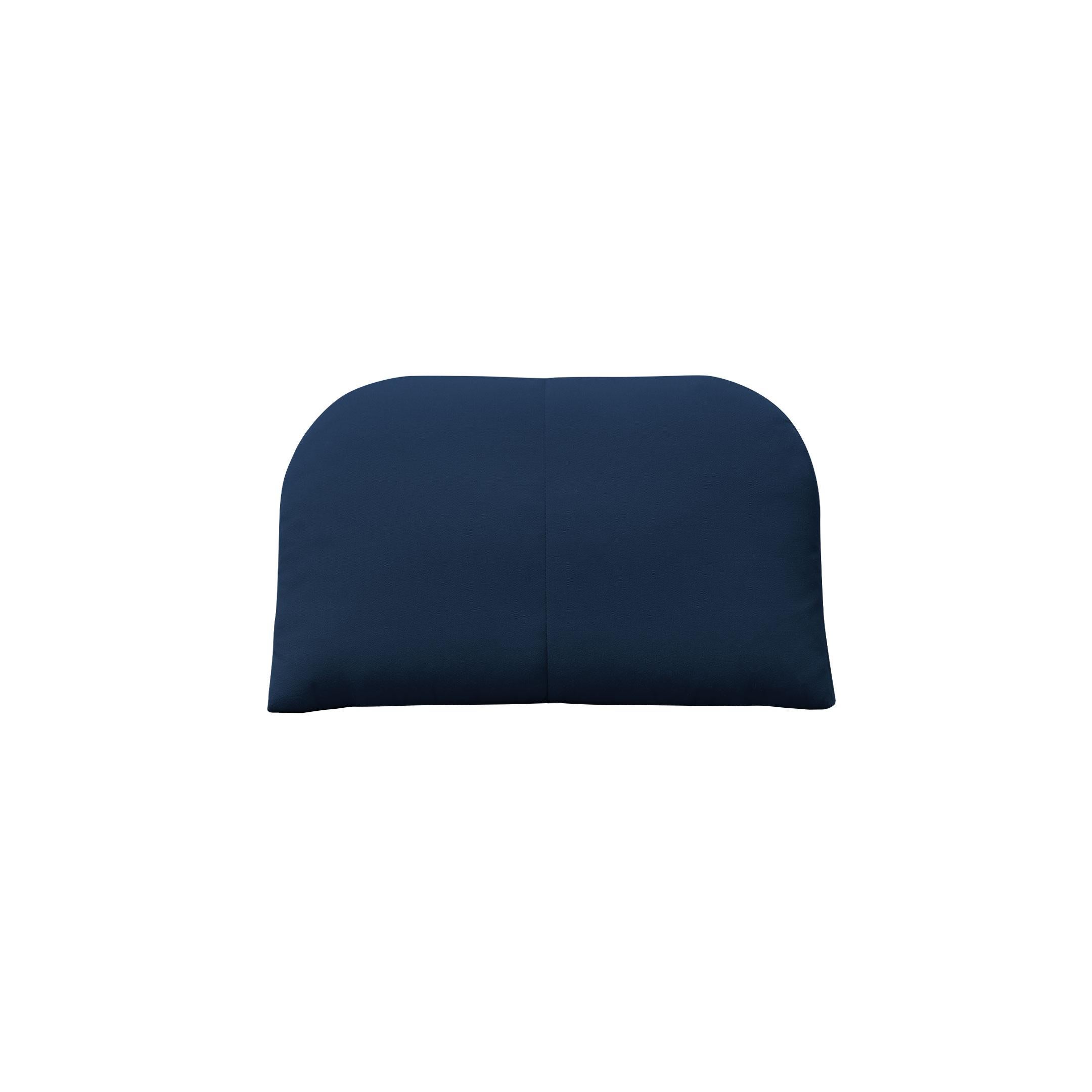 Other Bend Goods - Arc Throw Pillow in True Blue Sunbrella For Sale