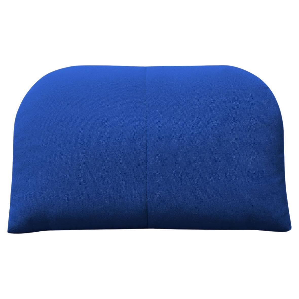 Bend Goods - Arc Throw Pillow in True Blue Sunbrella For Sale