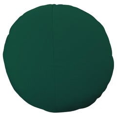 Bend Goods - Round Throw Pillow in Forest Green Sunbrella