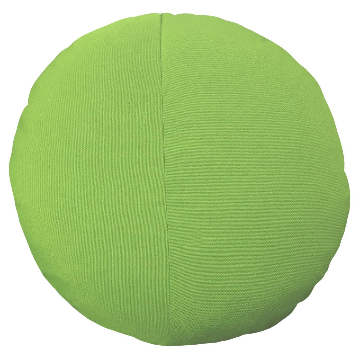 Bend Goods - Round Throw Pillow in Macaw Sunbrella