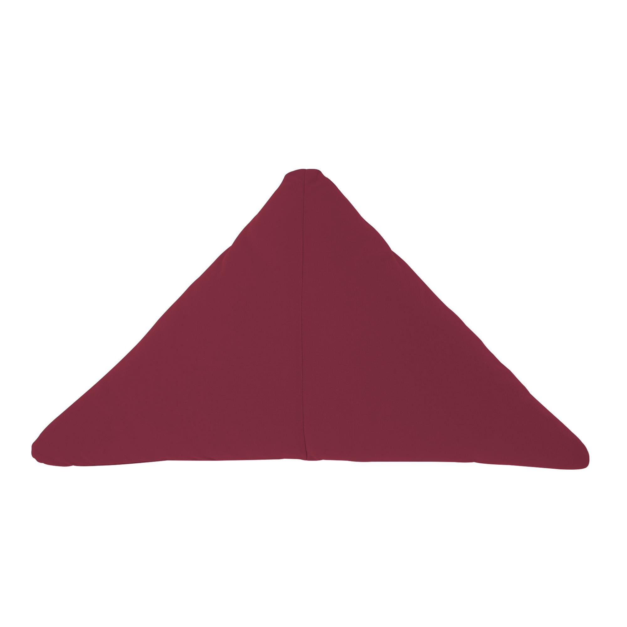 Tissage Bend Goods - Coussin d'appoint triangulaire en parapluie Aruba en vente