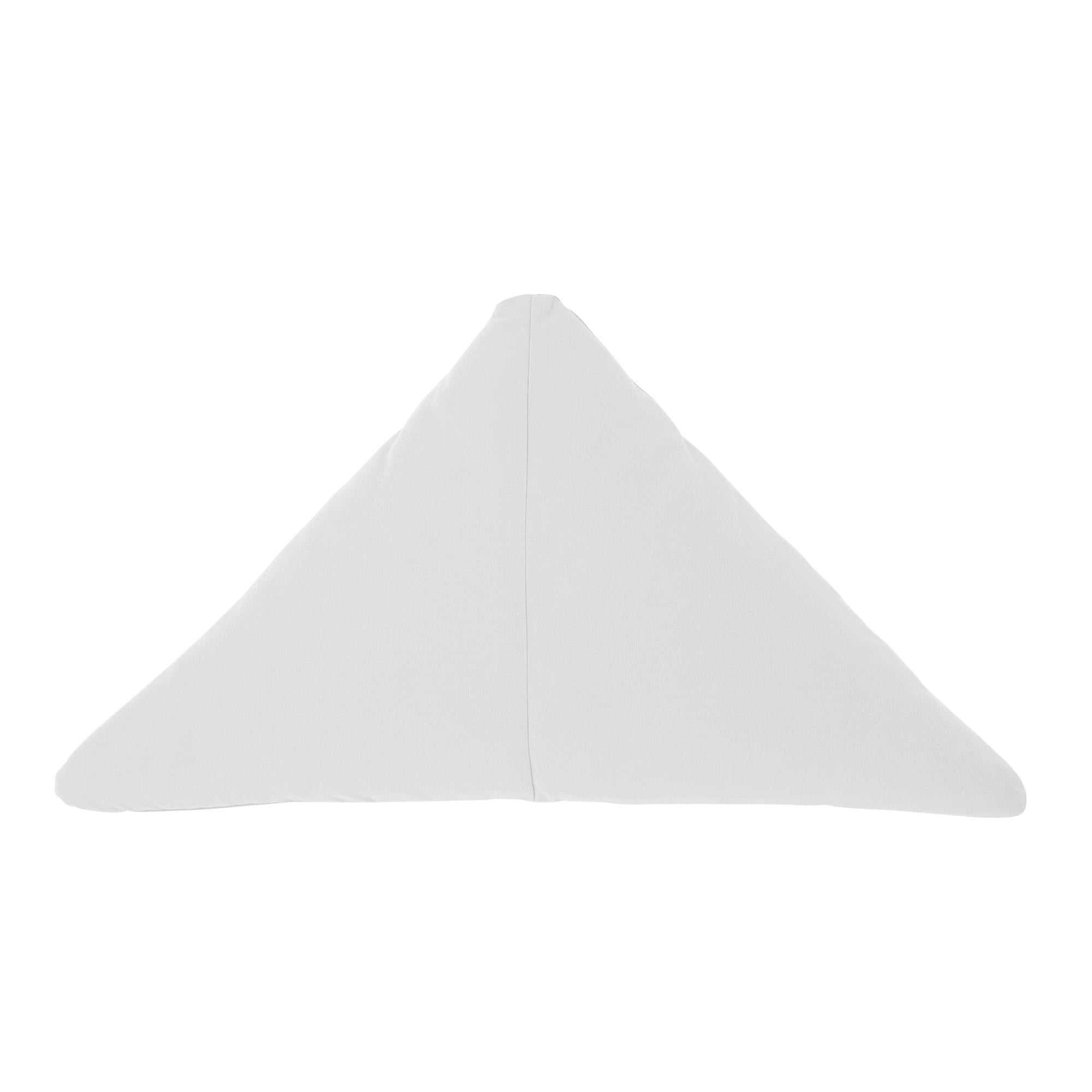 Bend Goods - Coussin triangulaire en Sunbrella noir en vente 8