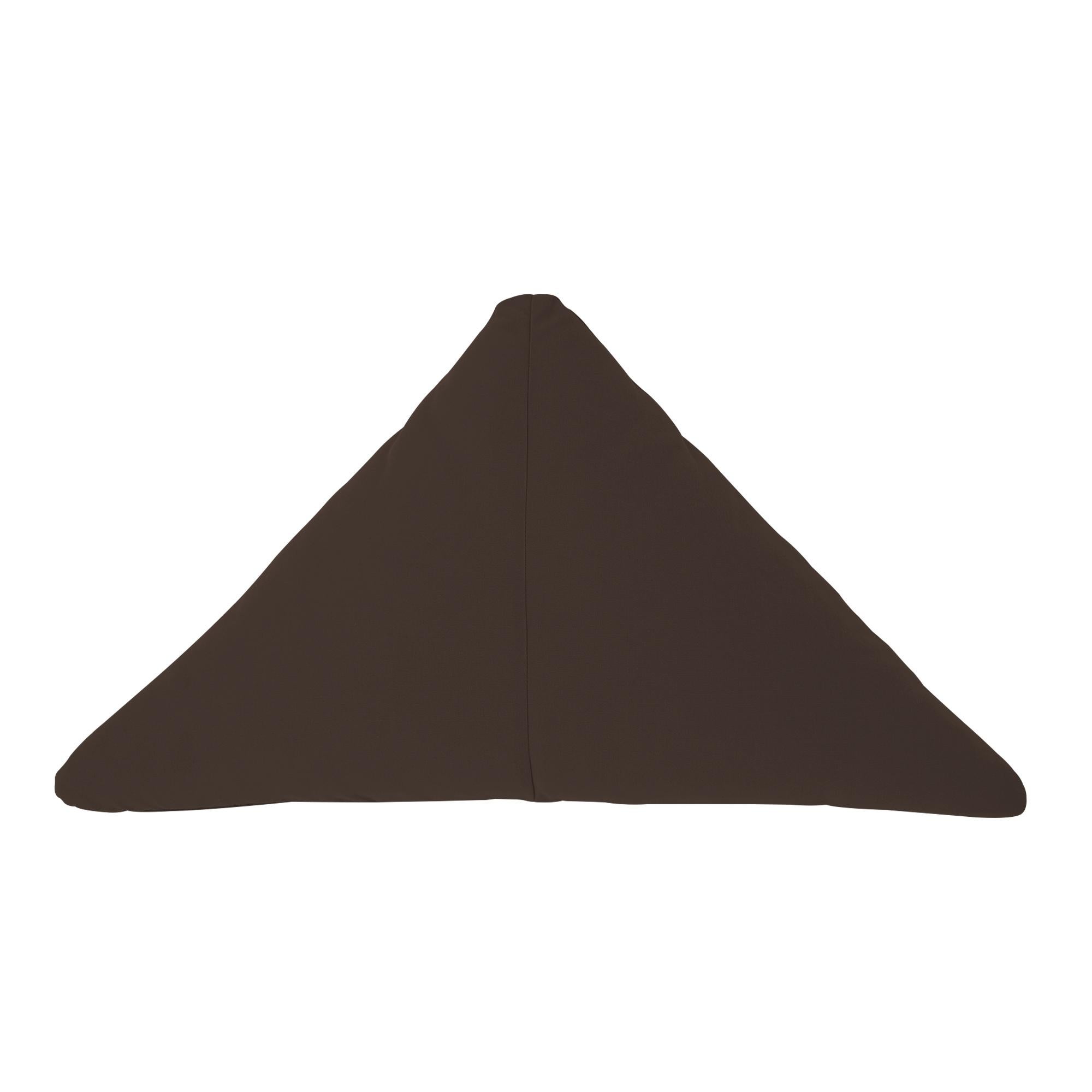 Bend Goods - Triangle Throw Pillow in Black Sunbrella For Sale 9