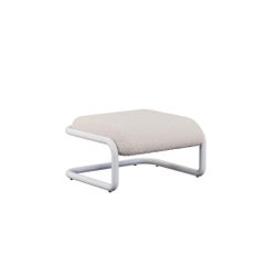 Bend Goods Tube Collection -- Ottoman in Tan with Vegan Leather