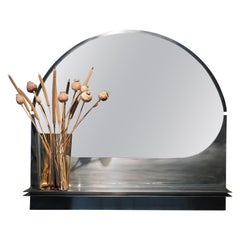Bend Mirror with Shelf by Buket Hoşcan Bazman