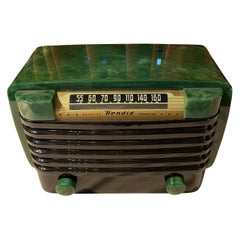 Bendix 526C Catalin Radio in Bright Jadeite Green wIntense Marbleizing Bluetooth