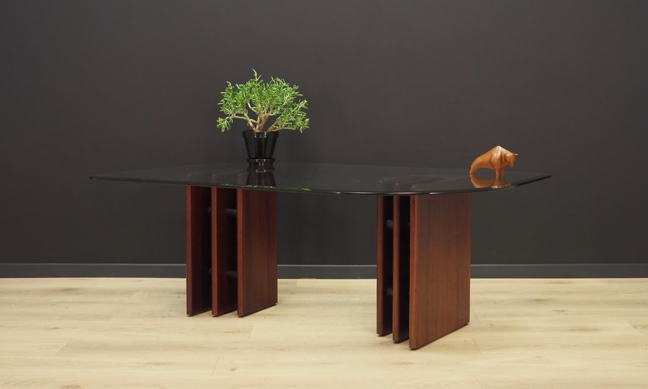 Scandinavian Bendixen Mahogany Table Danish Design, 1960s For Sale