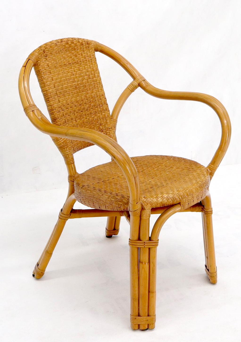 rattan office chair