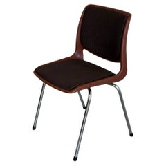 Bendt Winge Norwegian Modern Chair Mid Century Chrome Chair 1970s