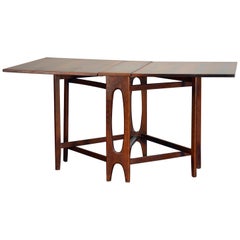 Vintage Bendt Winge Rosewood Gate-Leg Dining Table