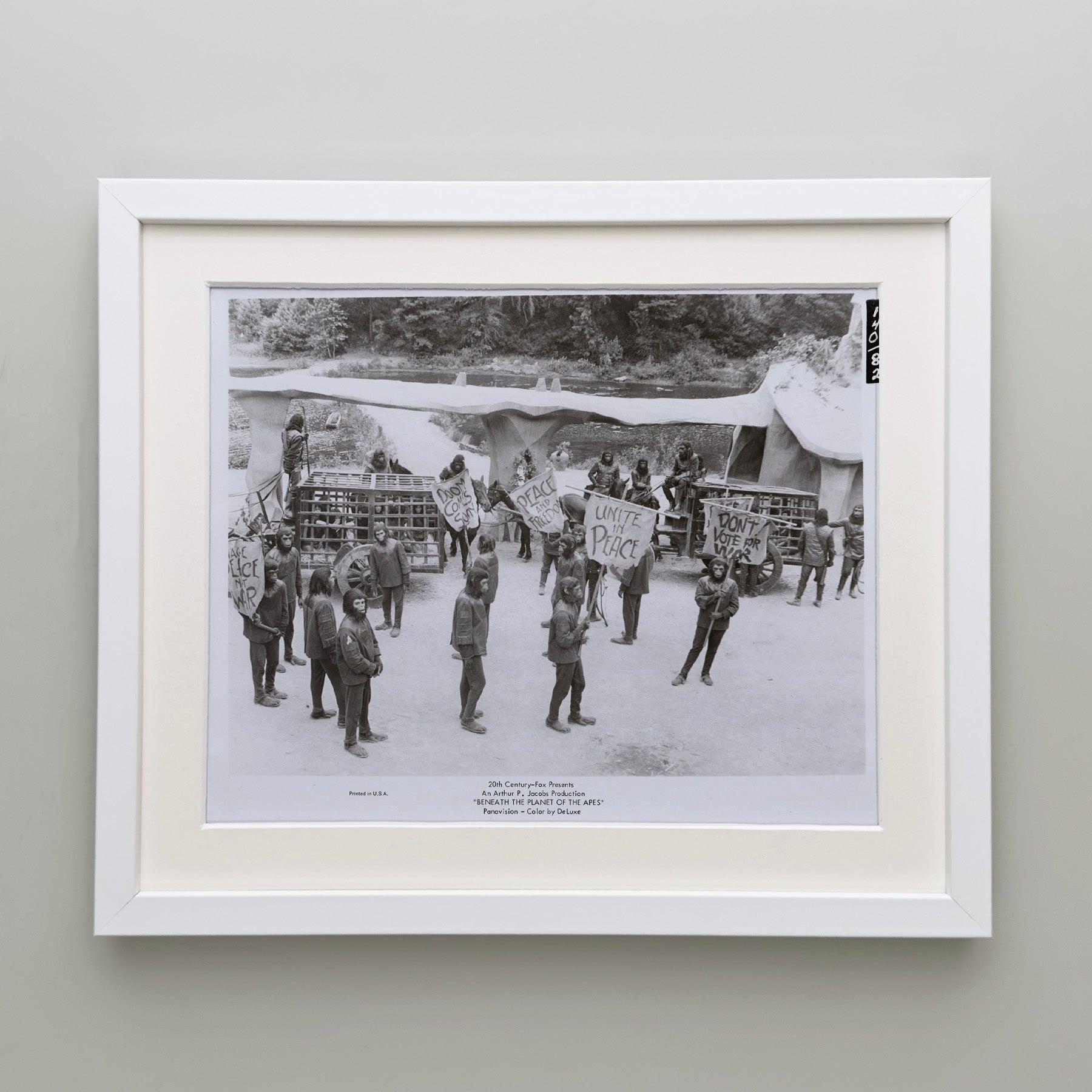 Sous la planète des singes (1970) Publicité pour la presse - Encadré Excellent état - En vente à Bath, Somerset