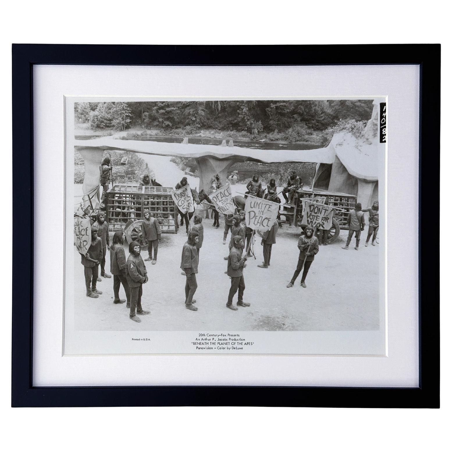 Sous la planète des singes (1970) Publicité pour la presse - Encadré