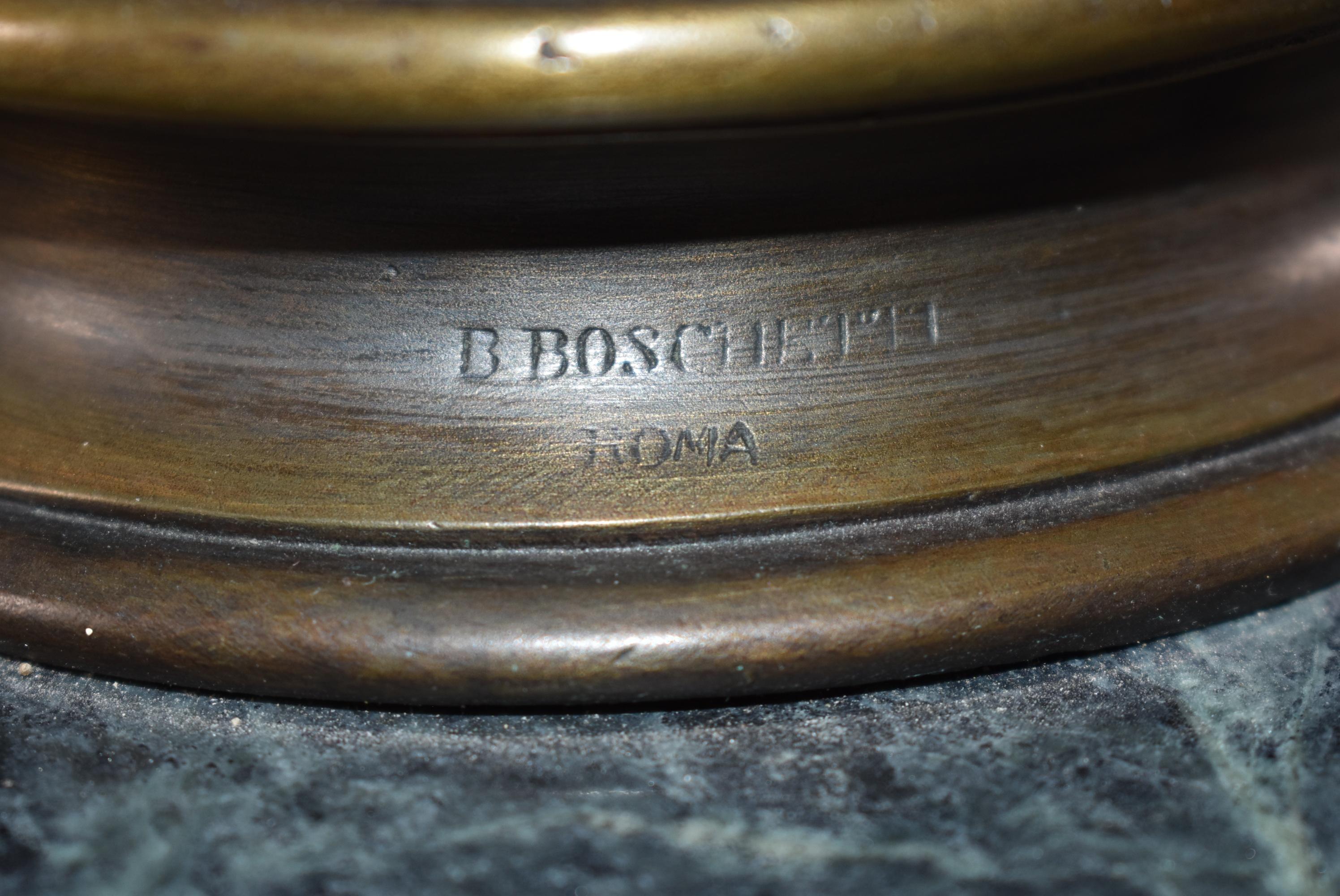 Benedetto Boschetti Bronze Mercury Statue After Giambologna 19th Century For Sale 4