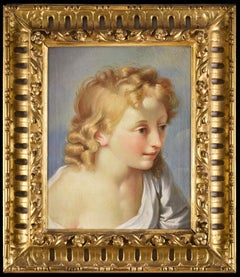 Italian Baroque portrait of a young boy