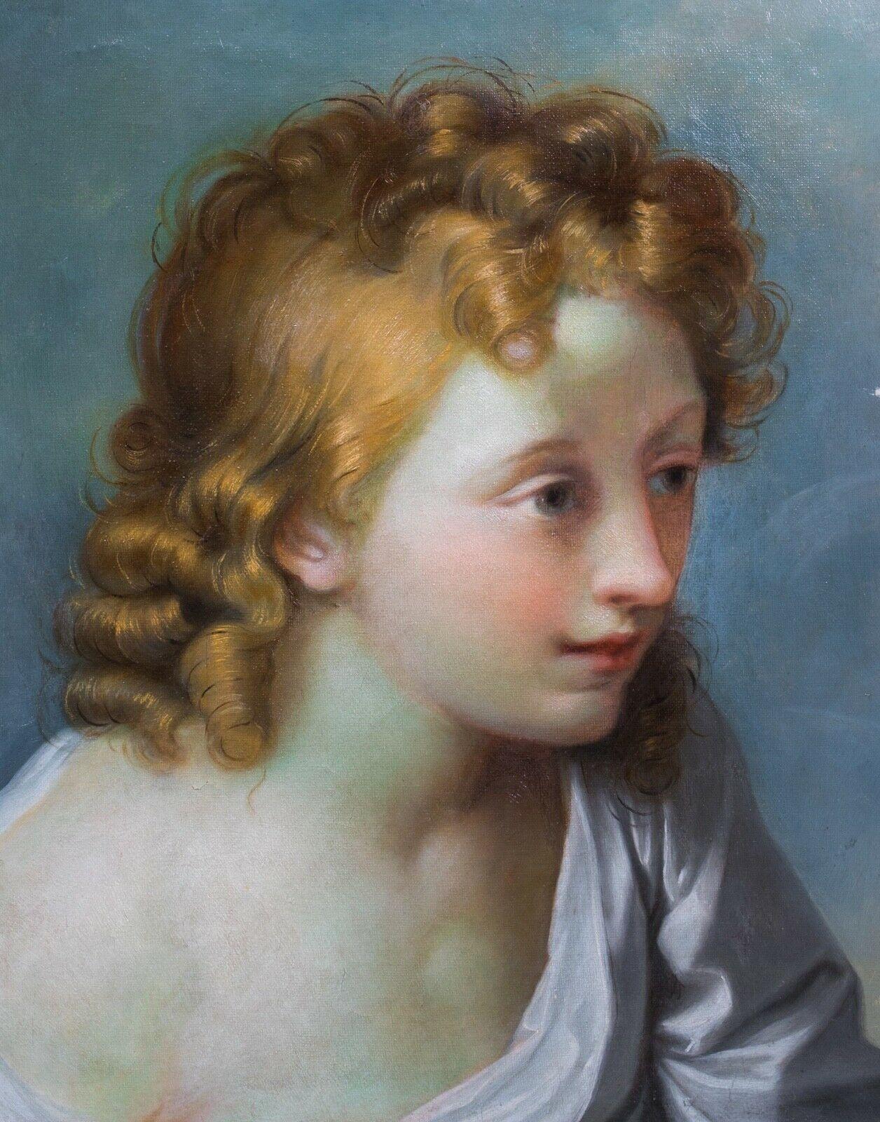 Benedetto Luti Portrait Painting - Portrait Of a Boy, 17th Century