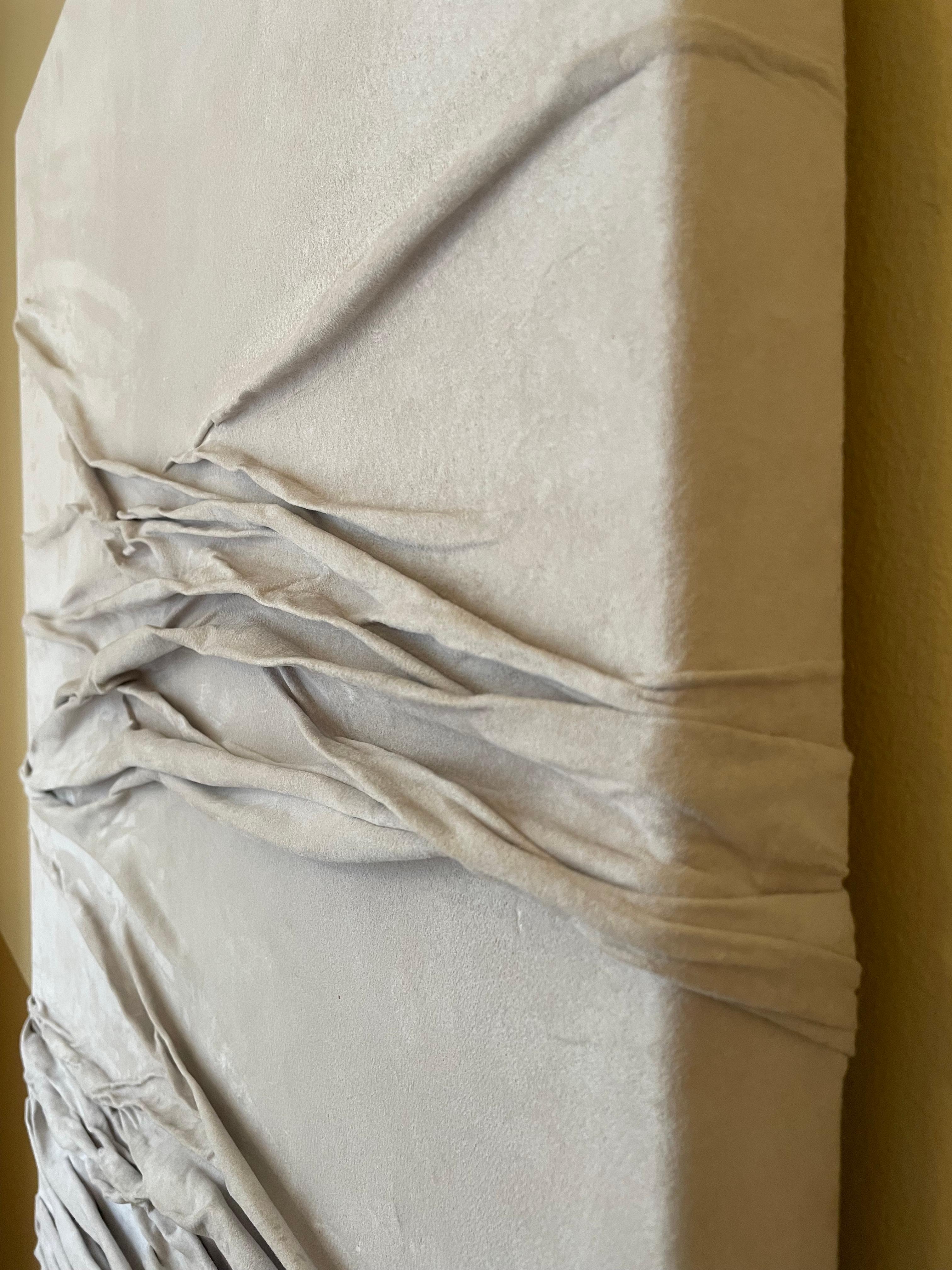 Extra Large Relief With Dramatic Structured Surface By Danish Benedicte Pedersen For Sale 3