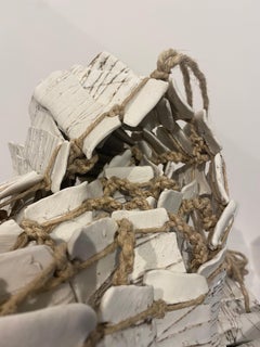 Bénédicte Vallet, Nasse Saline en céramique et corde