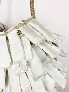 Bénédicte Vallet, Petite Nasse Caïman in ceramica e corda