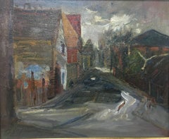 Benet "Barcelona" - Original Cancas. urban landscape acrylic painting