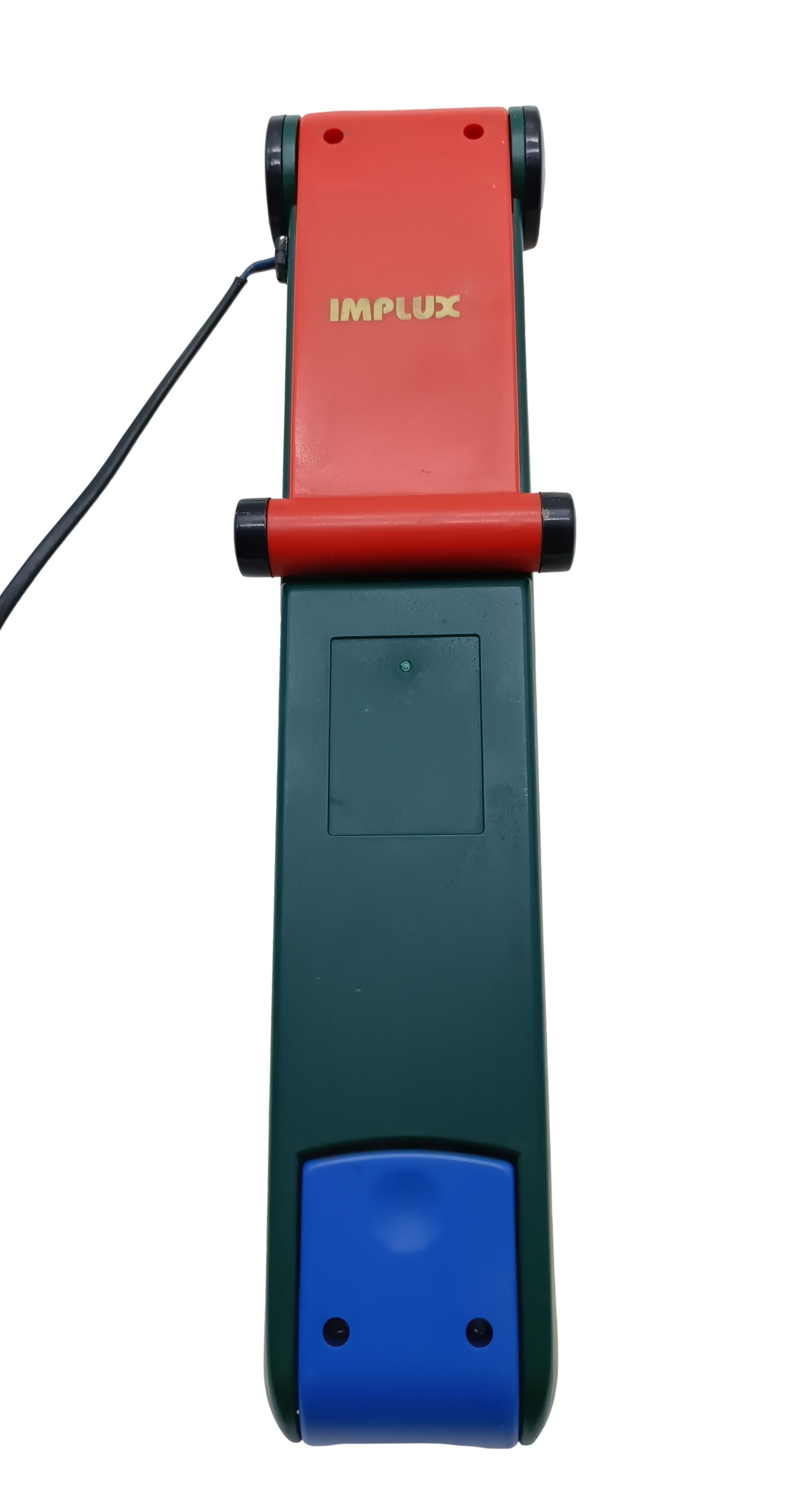 Benetton Folding Table Lamp Memphis Style, Italy 1980s In Good Condition For Sale In Naples, IT