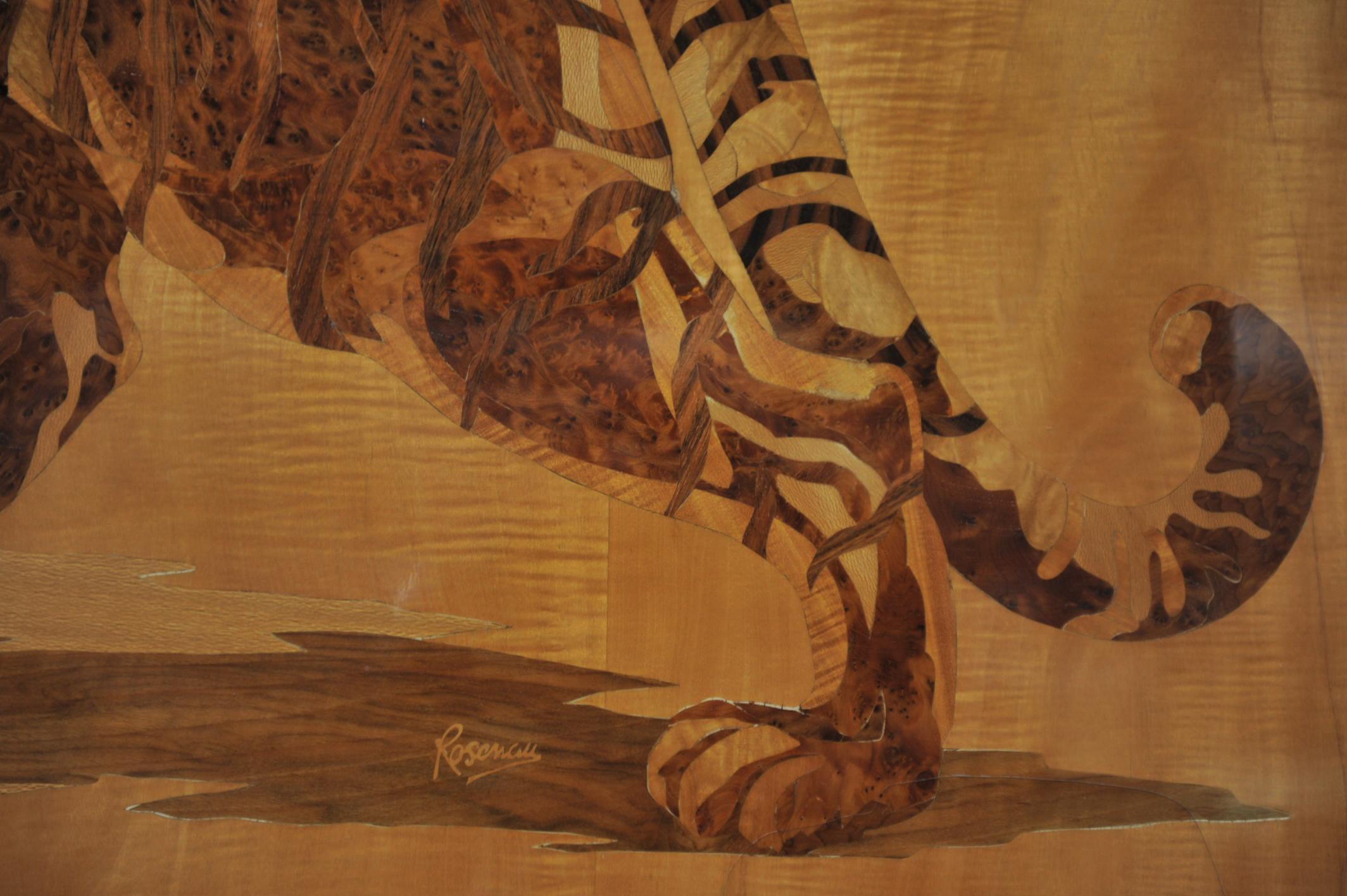 string art tiger