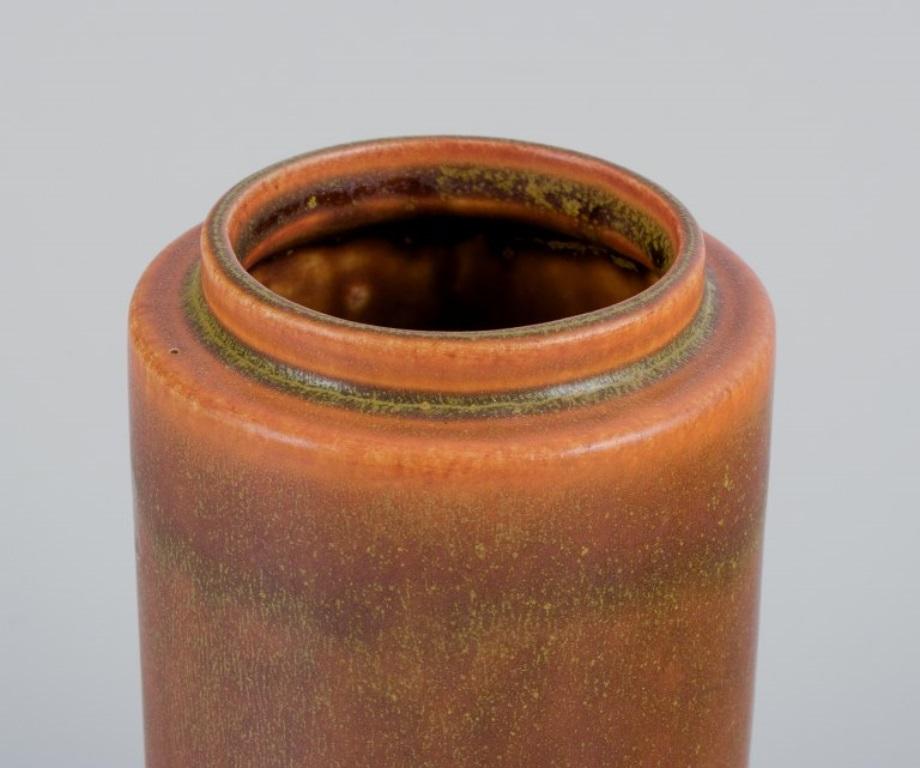 Swedish Bengt Berglund for Gustavsberg. Ceramic vase from the 