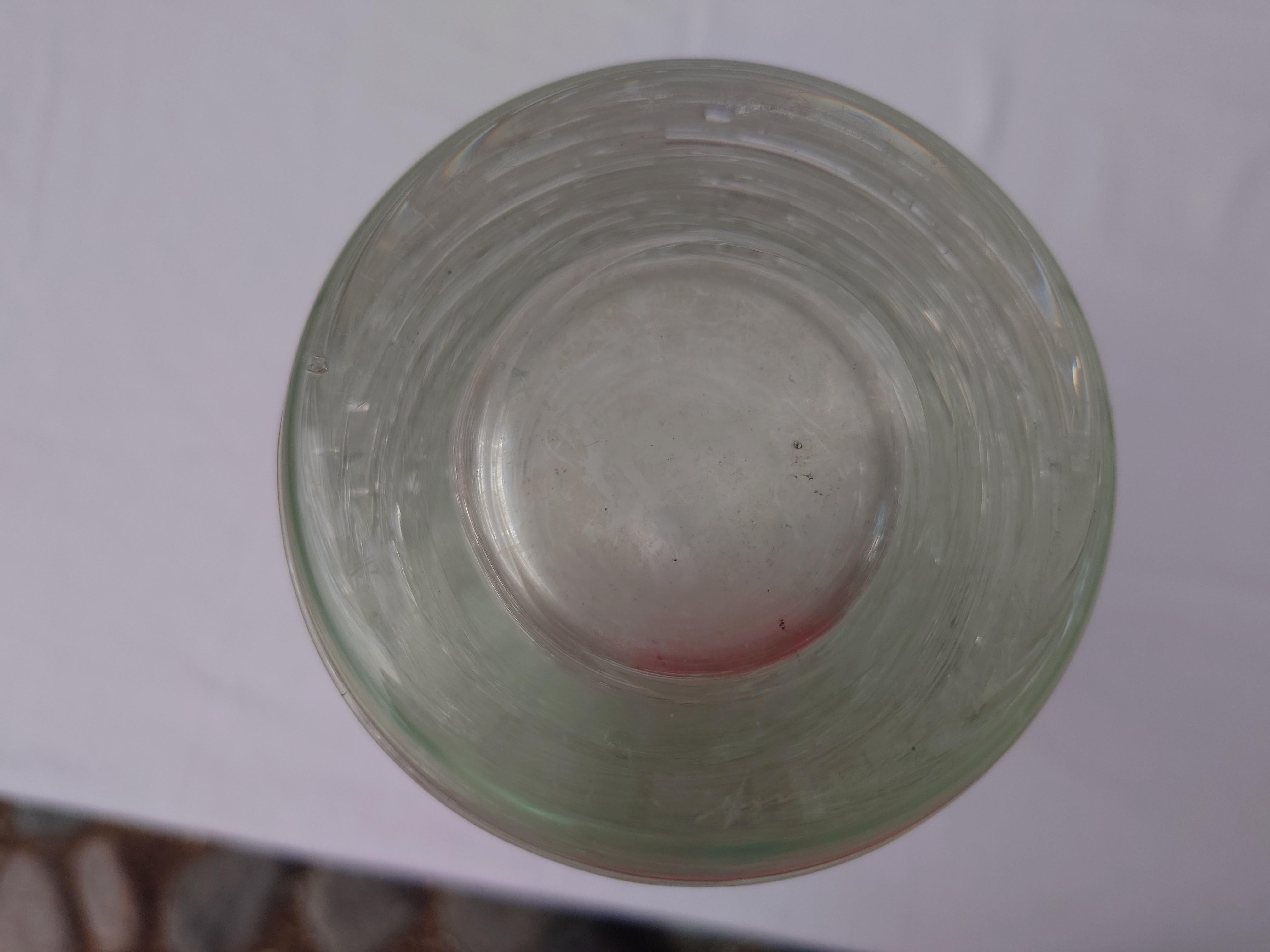 Glass Bengt Edenfalk Wase Spun Skruf For Sale