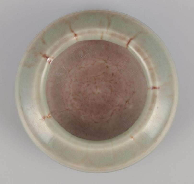 Swedish Bengt Ekeblad for Rörstrand. Unique miniature ceramic bowl. 1964 For Sale