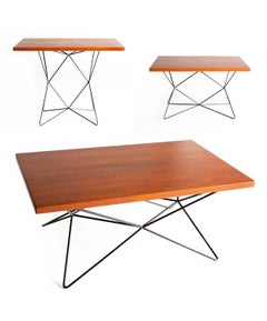 Bengt Johan Gullberg "A2" 3 Height Table, Gullberg Trading Company Sweden 1950s
